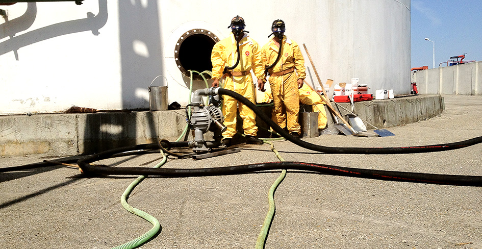 Petroleum Storage Tank Cleaning